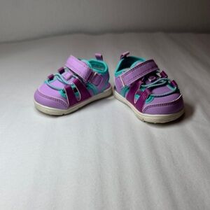 Carter's Purple and Teal Sneaker Sandals
